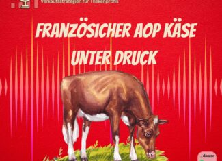 Französischer AOP Käse unter Druck