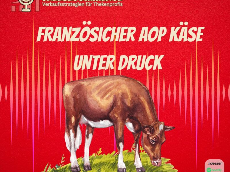 Französischer AOP Käse unter Druck